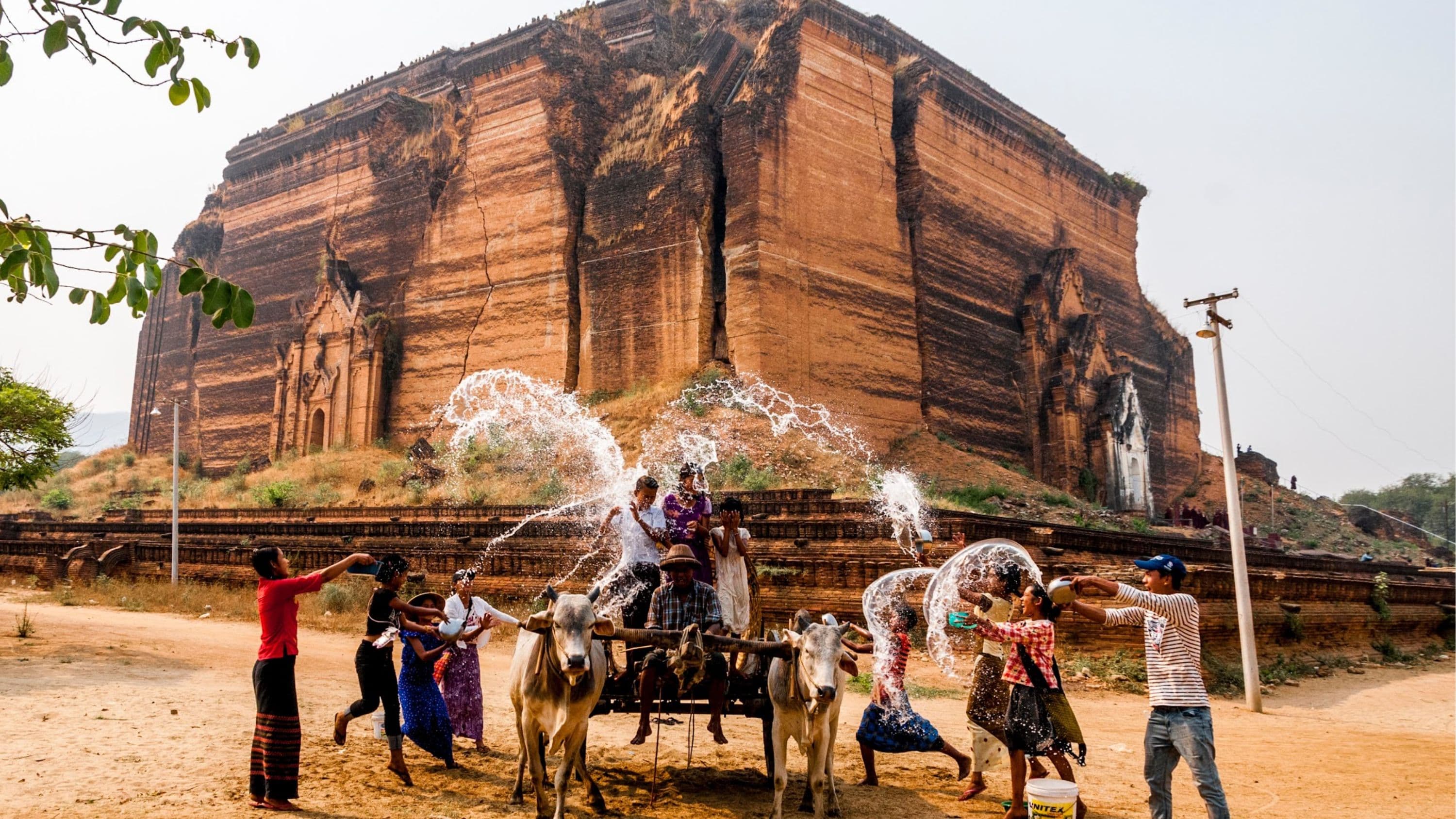 Water Festival And Myanmar New Year