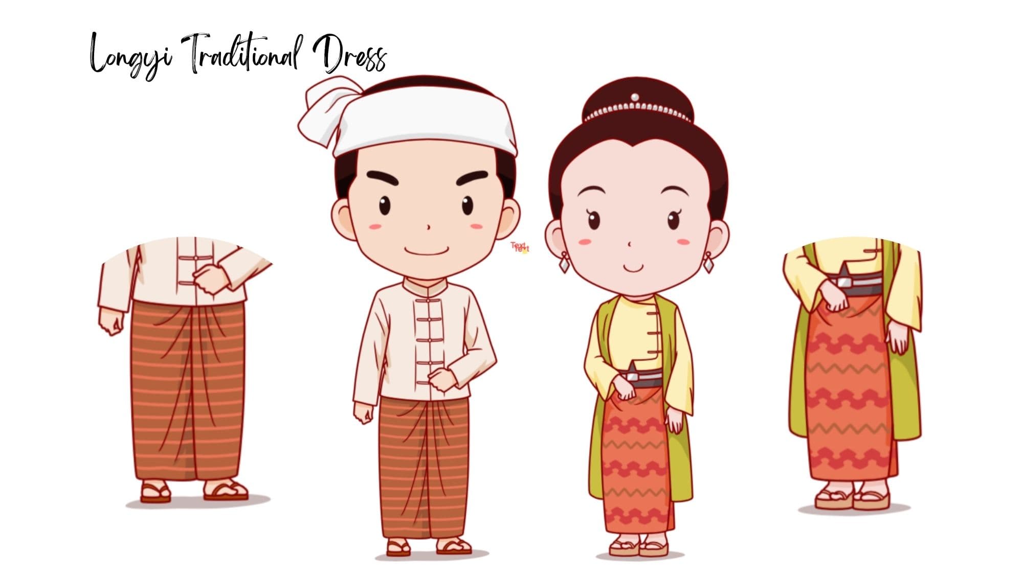 Image for Longyi Traditional Dress